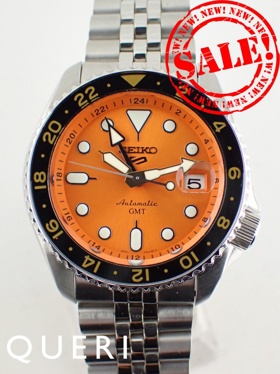 楽天市場】セイコー SEIKO セイコー5 GMTスポーツSKXシリーズ 4R34