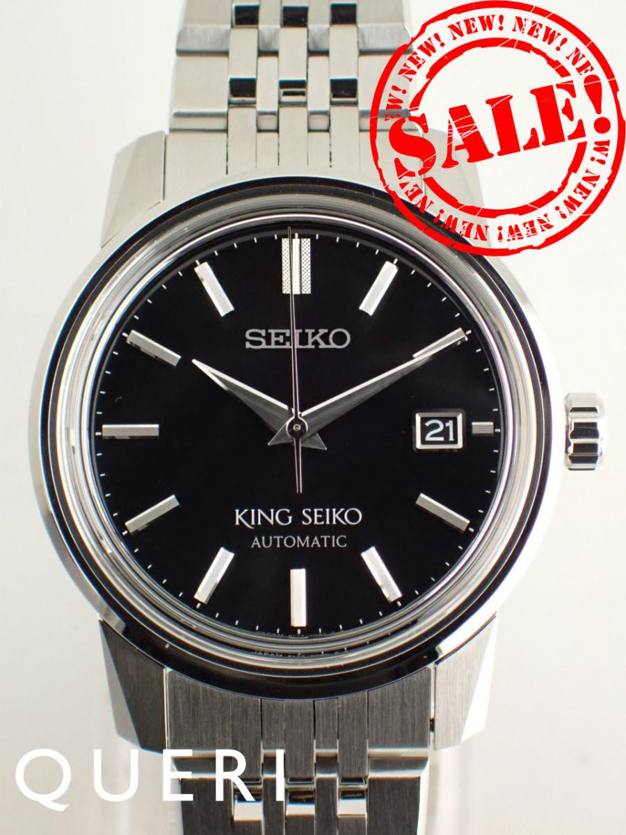 セイコー 第一人者セイコー KSK キャリバー6L35 黒いこと メンズ SDKA007(6L35-00G0)新古品【中古】