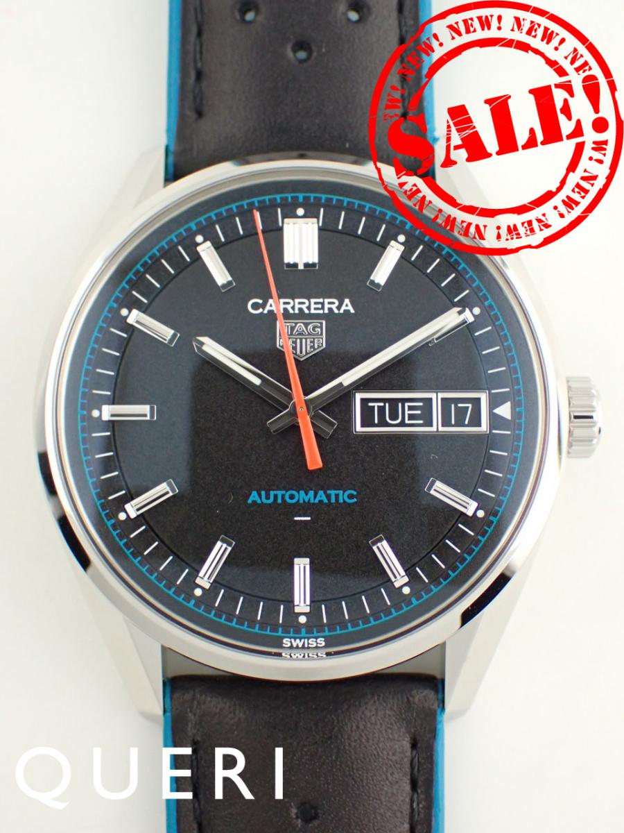 タグホイヤー カレラ デイデイト ブラック カーフレザーストラップ TH31-02 WDA2110.FC6614 新品｜クエリ 店