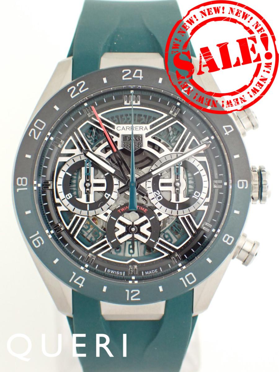 タグホイヤー カレラ クロノグラフ エクストリームスポーツ GMT CBU2084.FT6297 新品