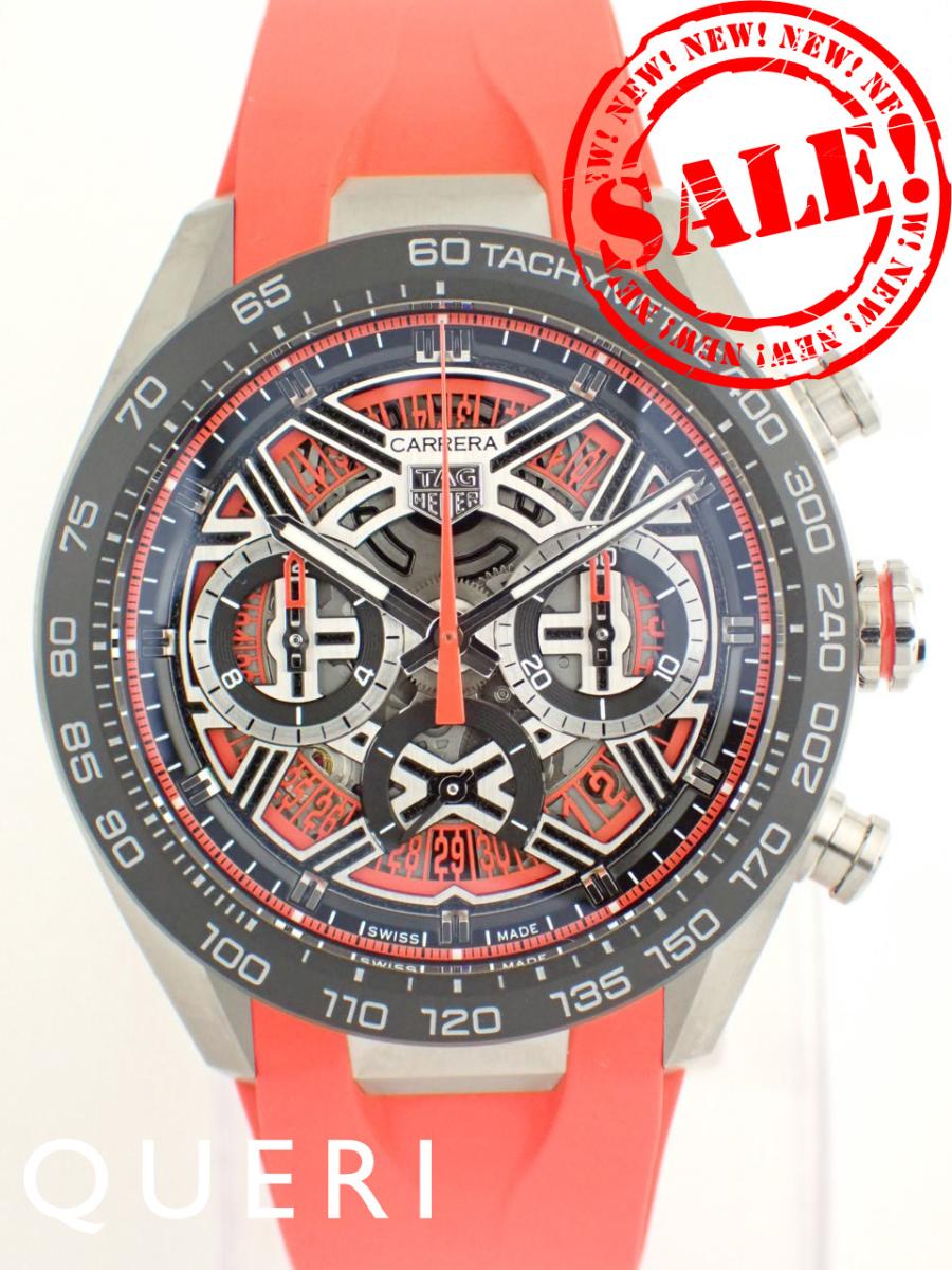 タグホイヤー カレラ クロノグラフ エクストリームスポーツ レッド CBU2082.FT6275 新品｜クエリ 店