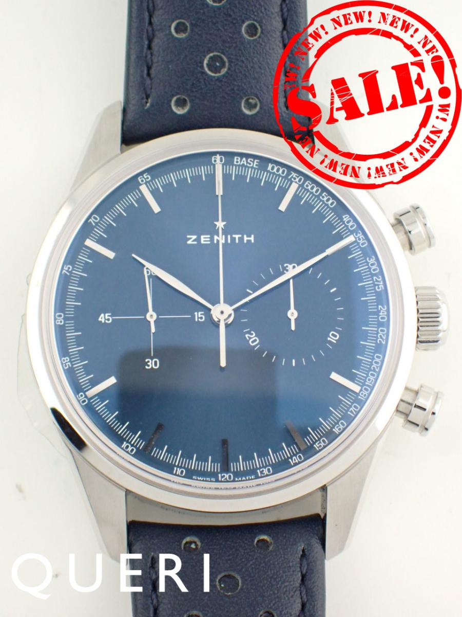 ゼニス クロノマスター ヘリテージ146 38粍 青碧 03.2150.4069/51.C805 新品