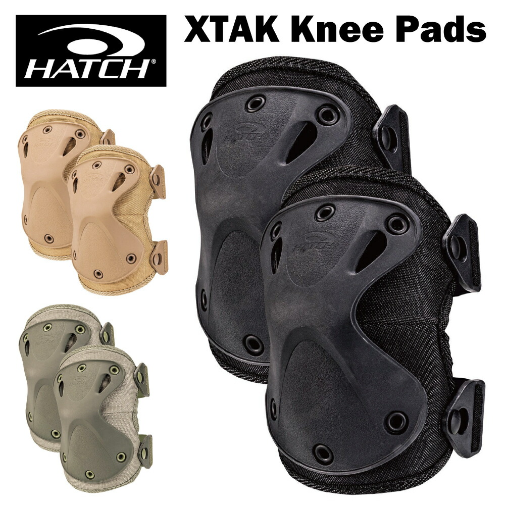 【楽天市場】ハッチ ニーパッド HATCH XTAK Knee Pads サバゲー サバイバルゲーム プロテクター ひざあて サポーター