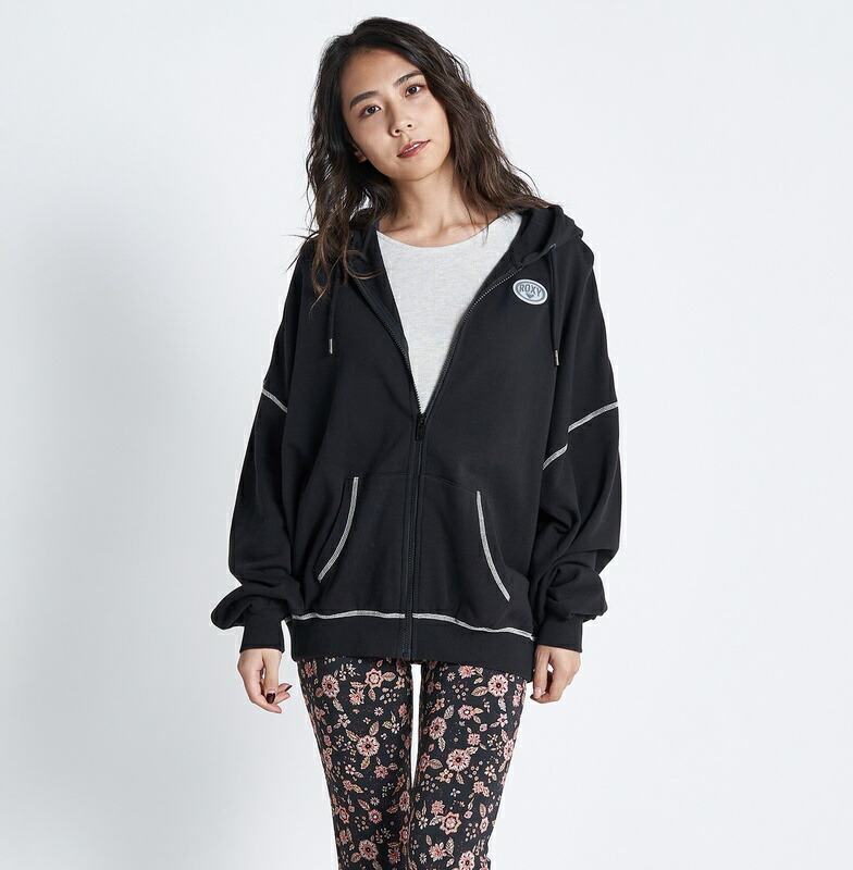 ロキシー ROXY BACK LOGO ZIP Womens Hoodie Zip Up