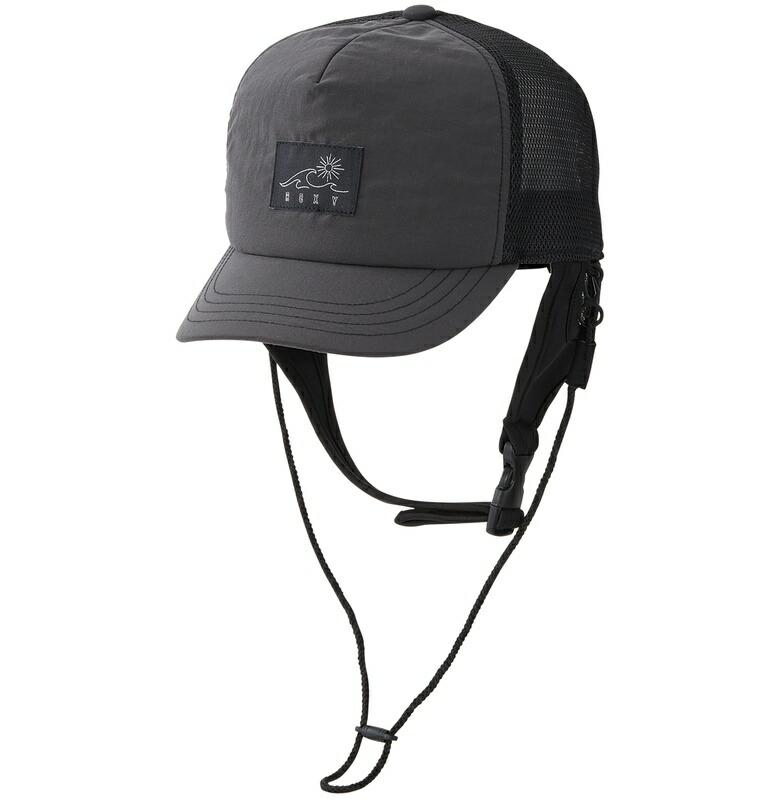 ロキシー Roxy Uv Surf Cap Uv Cut 撥水 サンバーン差止めるサーフチーフ Womens サーフキャップ 波乗り アウトドア 祭 Rsa Blk Cannes Encheres Com
