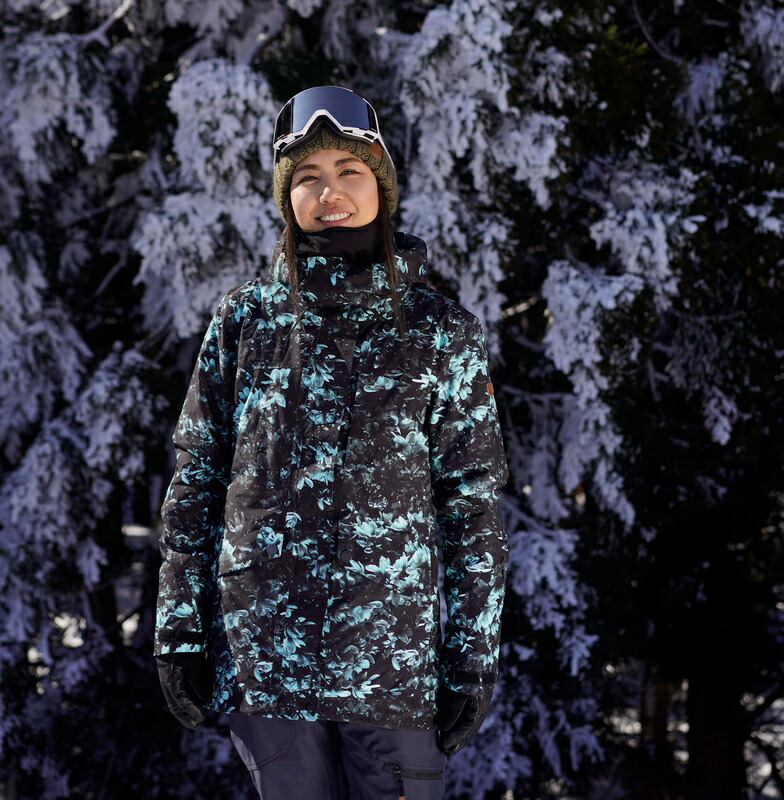 アウトレット価格 ROXY ロキシー GORE-TEX GLADE PRINTED JK スキー スノボー ジャケット アウター ウェア ウィンタースポーツ