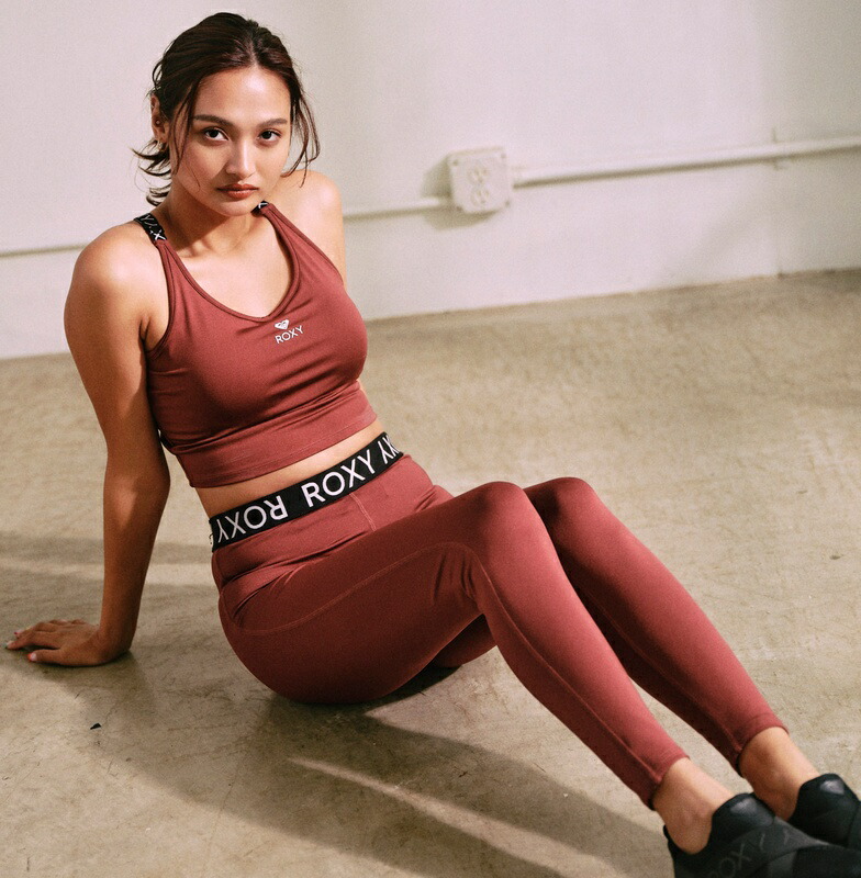 ロキシー ROXY フィットネス 速乾 UVカット ブラトップ MY 1ST ROXY BRA Womens Bra Top トレーニング ヨガ スポーツ