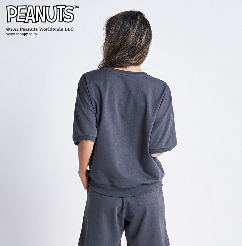 ロキシーROXYフィットネス【PEANUTS】吸汗速乾UVカットトップPEANUTSPOWomensTopsOtherトレーニングヨガスポーツ【RDK222502BBK】