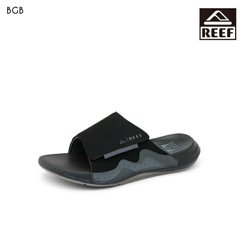 【お買い出しマラソン継続期間はP10倍！】REEF 岩礁 メンズ CRUISER SLIDE 砂浜サンダル 砂浜 波乗り サーフ 海水浴 夏 水浴び 砂浜お召しもの メンズ靴-靴