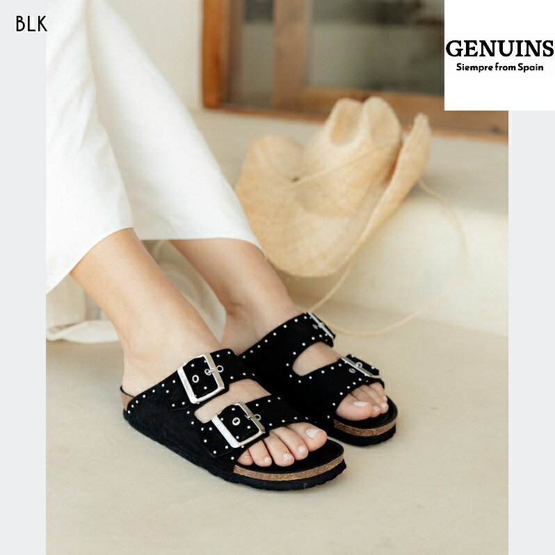 【お買い出しマラソン継続期間はP10倍！】GENUINS ジェニュインズ ウィメンズ HONOLULU-LEAD 流行り物 サンダル レディース靴-靴-ビーチサンダル