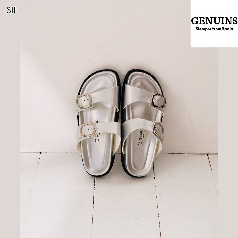 【お買い出しマラソン継続期間はP10倍！】GENUINS ジェニュインズ ウィメンズ GIKA 流行り物 サンダル レディース靴-サンダル