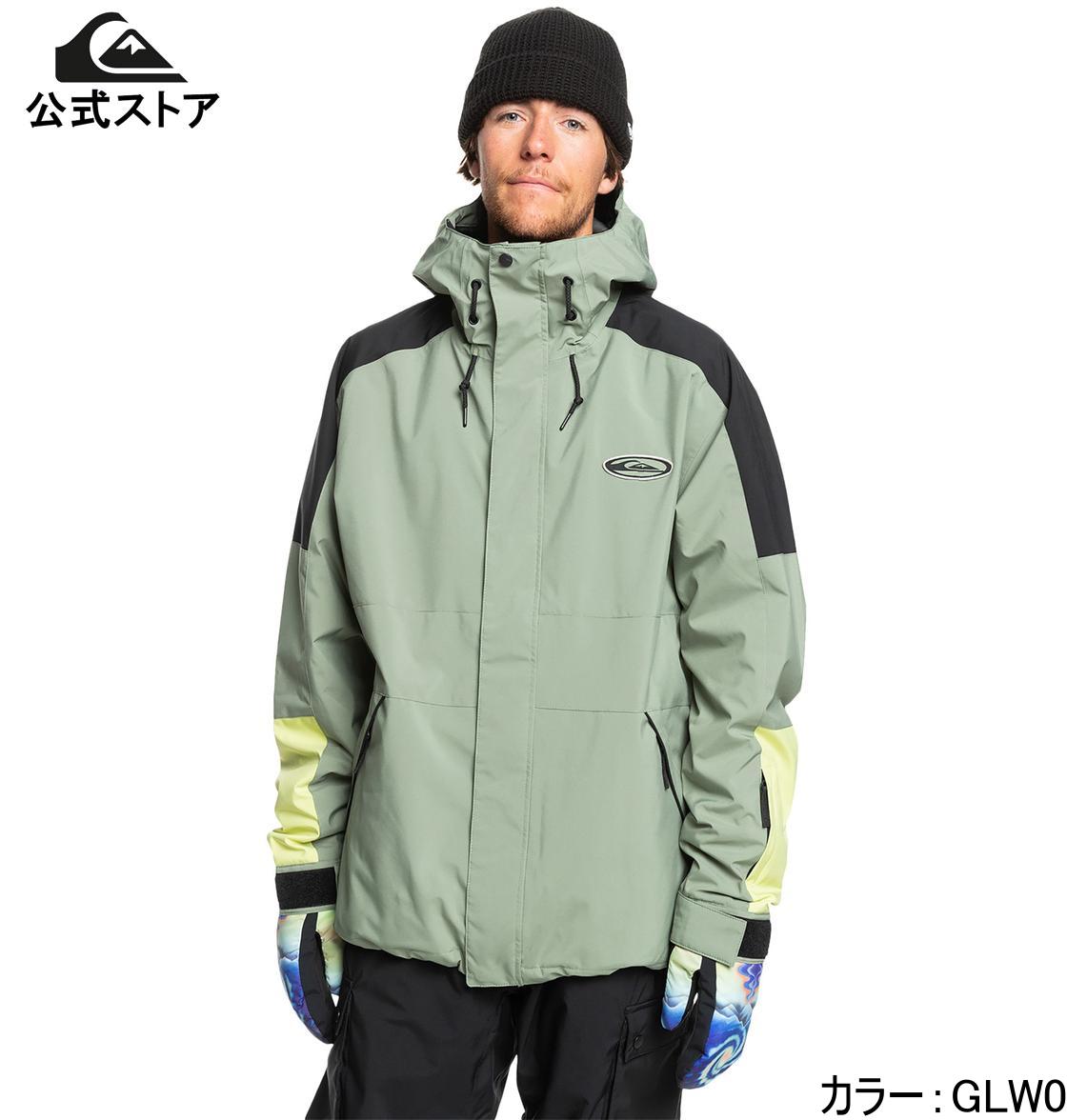 【OUTLET】【30%OFF】【貨物輸送無料】Quiksilver クイックしろがね色 RADICALO JK メンズ スキーの板 スノボー 上衣 アウター お召しもの ウィンタースポーツ