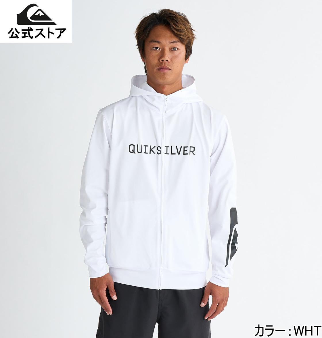 アウトレット価格 Quiksilver クイックシルバー BIG CLICKER ZIP HOOD メンズ ジップ ラッシュ ラッシュガード サーフィン サーフ 海水浴 夏 水泳 ビーチウェア