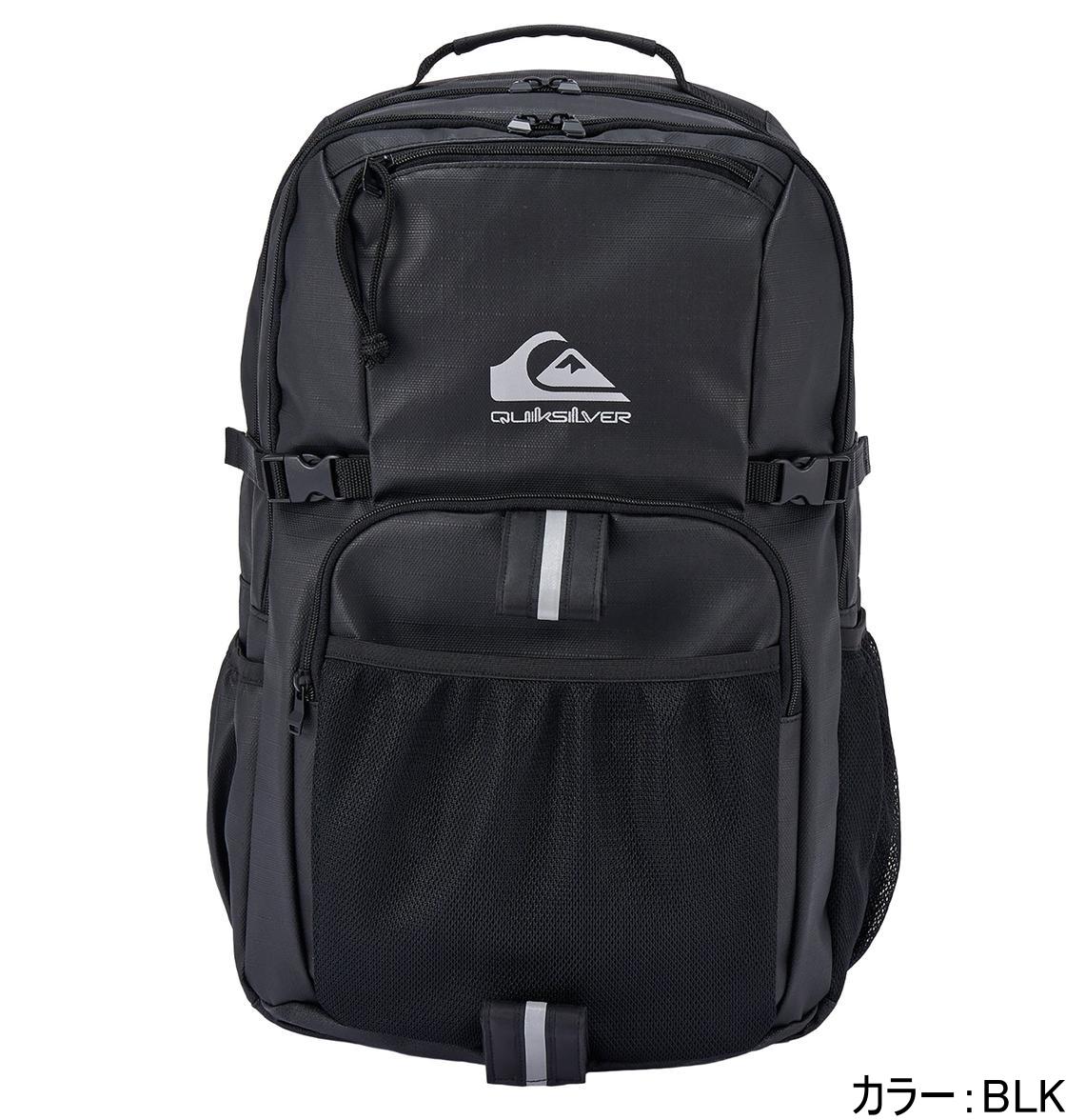 Quiksilver バックパック 黒 Quiksilver デイバック リュック W DEFENSER BY THE SE