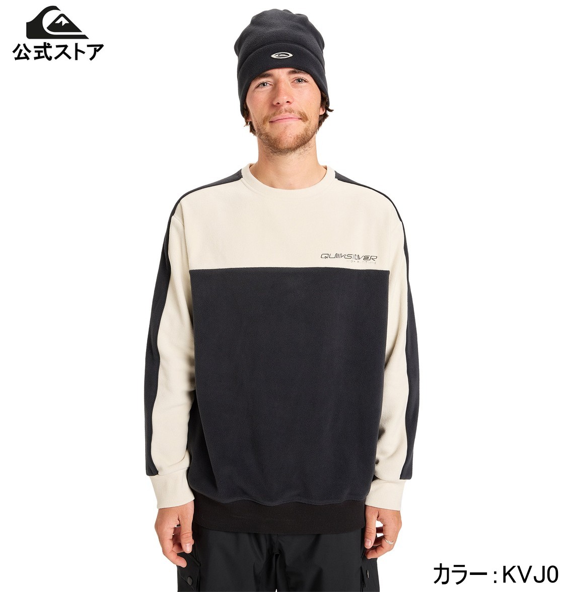 【OUTLET】【30%OFF】【貨物輸送無料】【百貨店SALE継続期間はP10倍！】Quiksilver クイックしろがね色 HIGH ALTITUDE FLEECE メンズ 余分の物 スキーの板 スノボ ウィンタースポーツ