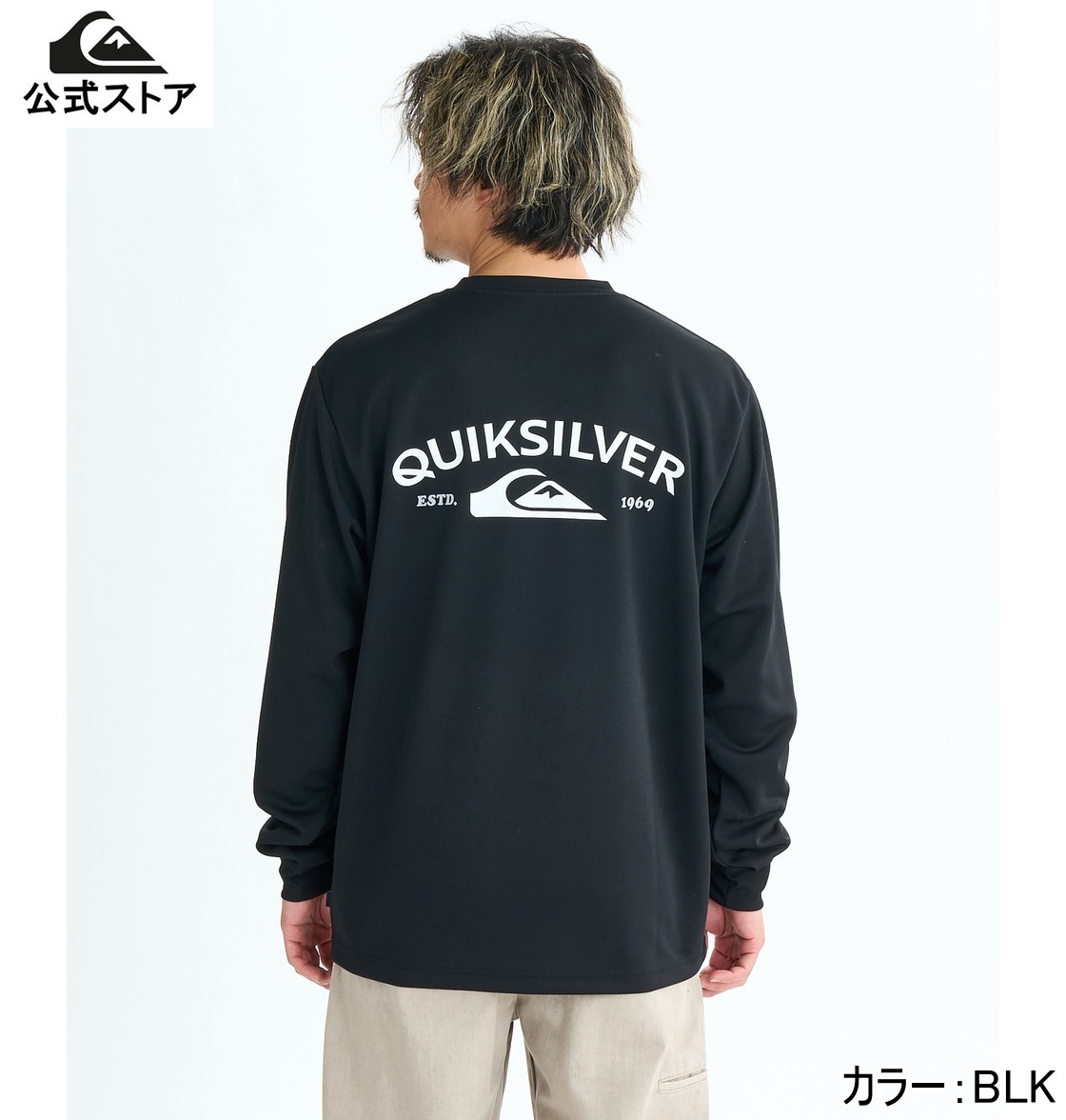 クイックシルバー（Quiksilver）（メンズ）QS HISTORY 長袖 Tシャツ 24FWQLT244033WHT |  スポーツ用品はスーパースポーツゼビオ [クイックシルバー] ストリートウェア 手描き風ロゴプリント レギュラーフィット 長袖Tシャツ メンズ