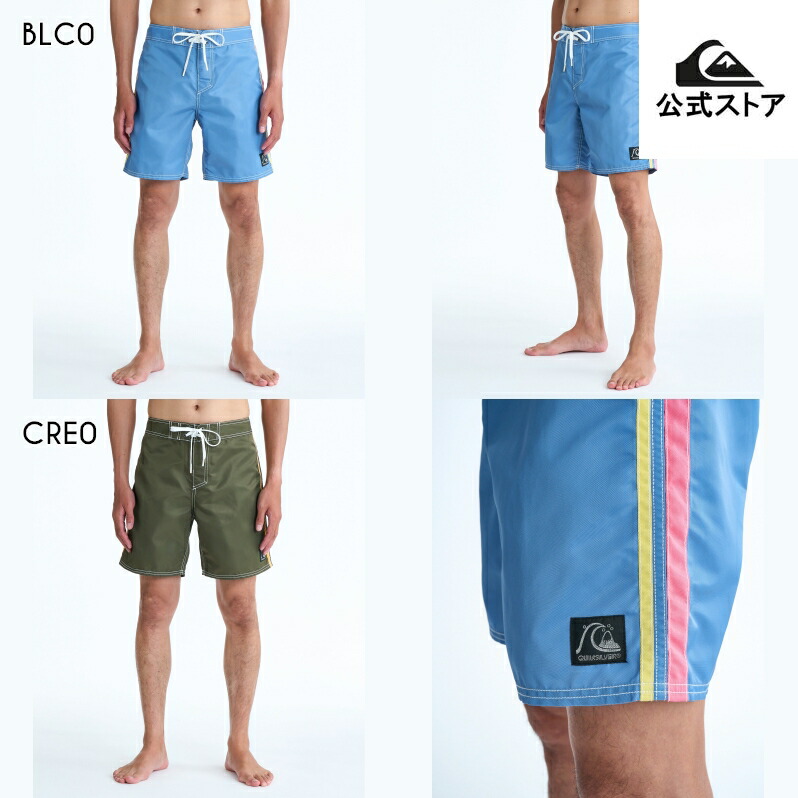 Quiksilver クイックシルバー メンズ ORIGINAL VIBES 18 フィットタイ ボードショーツ 水着 海パン サーフィン サーフパンツ 海水浴 夏 水泳 ビーチウェア