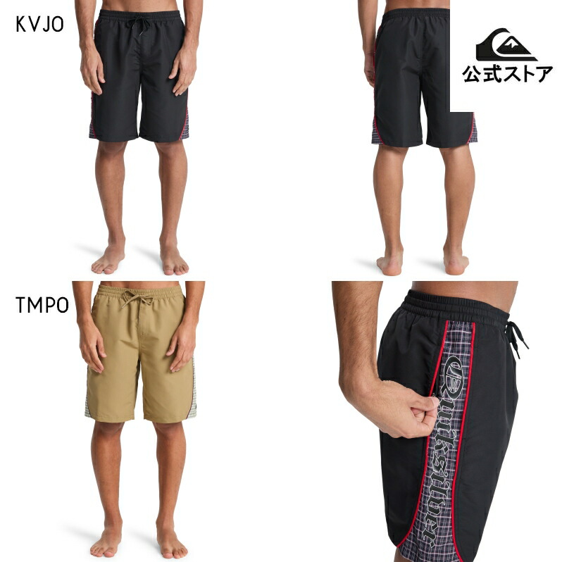 Quiksilver クイックしろがね色 メンズ MERCURY 99 VOLLEY 20 ジャムさる股引き ゲーム盤さる股引き 水泳着 海食麺麭 波乗り サーフズボン下 海水浴 夏 水浴び 砂浜御召しもの
