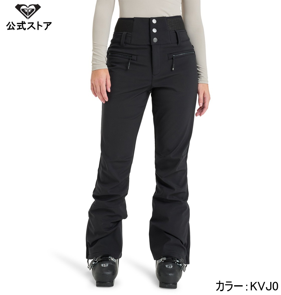 【百貨店SALE継続期間はP10倍！】【OUTLET】【50%OFF】【貨物輸送無料】ROXY ロキシー RISING HIGH PT レディース ウィメンズ スキーの板 スノボー ズボン下 ボトムス 御召しもの ウィンタースポーツ