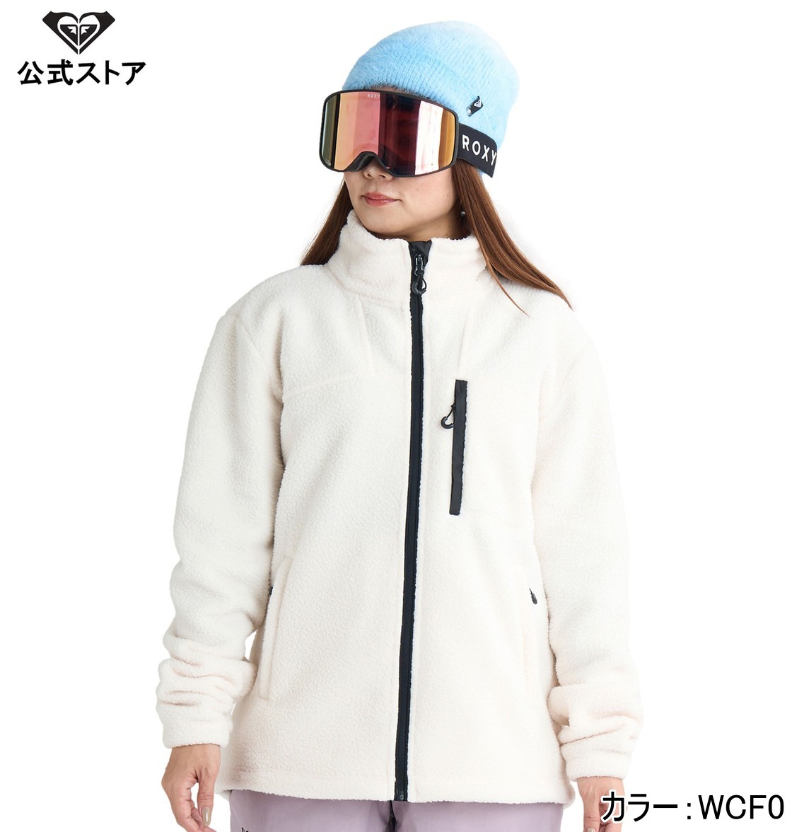 【OUTLET】【30%OFF】【貨物輸送無料】【百貨店SALE継続期間はP10倍！】ROXY ロキシー ALABAMA FULL ZIP SOL レディース ウィメンズ 余分の物 スキーの板 スノボ ウィンタースポーツ