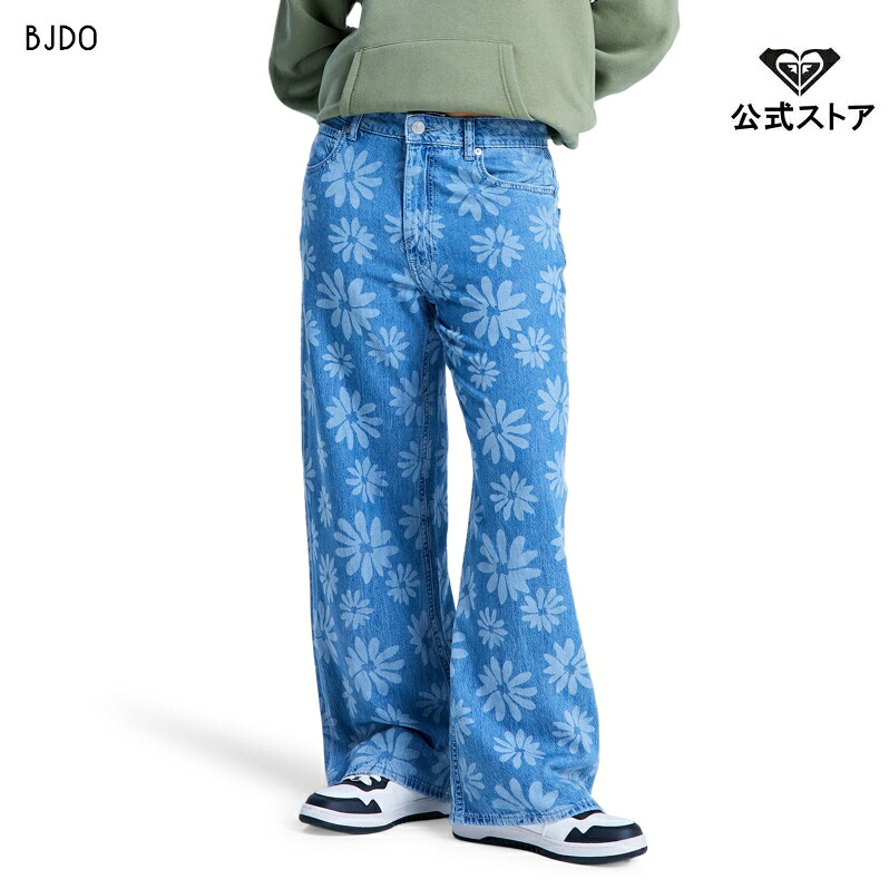 【お買い物マラソン期間はP10倍！】ROXY ロキシー BOOGIE NIGHT MID SUR デニム ジーンズ パンツ ズボン ボトムス
