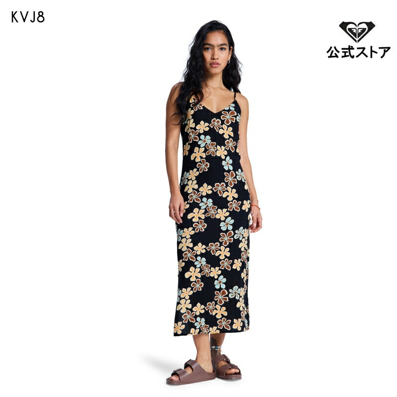 【お買い物マラソン期間はP10倍！】ROXY ロキシー ウィメンズ STAY SUNNY SLIP DRESS ドレス ワンピース ワンピ