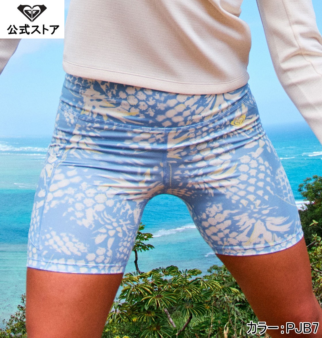 【お買い物マラソン期間はP10倍！】ROXY ロキシー フィットネス HEART INTO IT BIKER ウォークショーツ ショーツ ハーフパンツ ハーパン画像