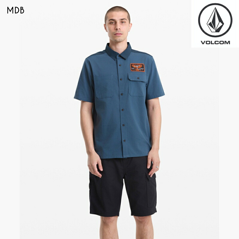 【百貨店SALE継続期間はP10倍！】VOLCOM ボルコム メンズ SLAB CITY SS プルオーバー 心地好い 半袖