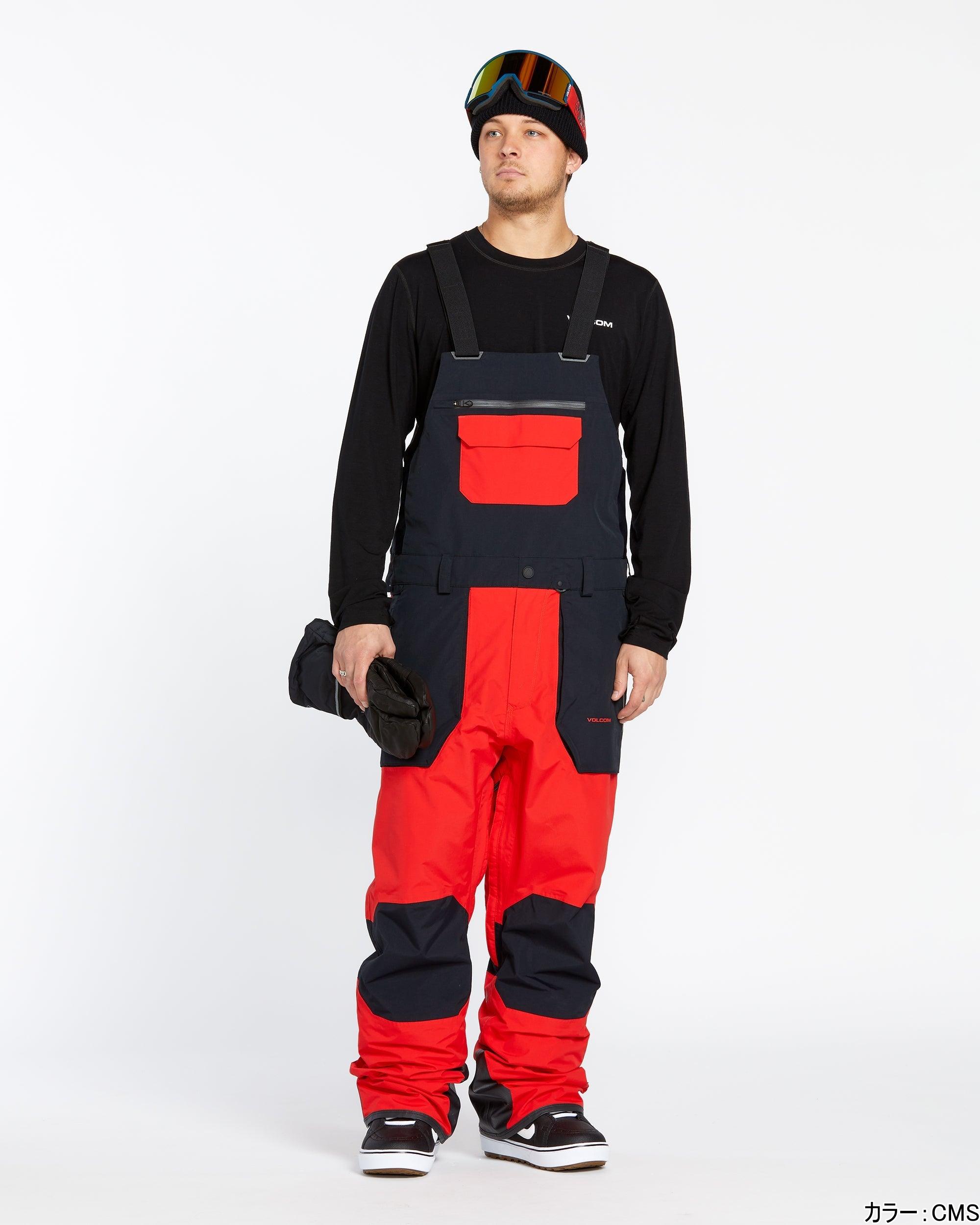 【OUTLET】【30%OFF】【貨物輸送無料】VOLCOM ボルコム RAIN GORE-TEX BIB OV メンズ スキーの板 スノボー スノーボード ズボン下 ボトムス ウィンタースポーツ 防寒