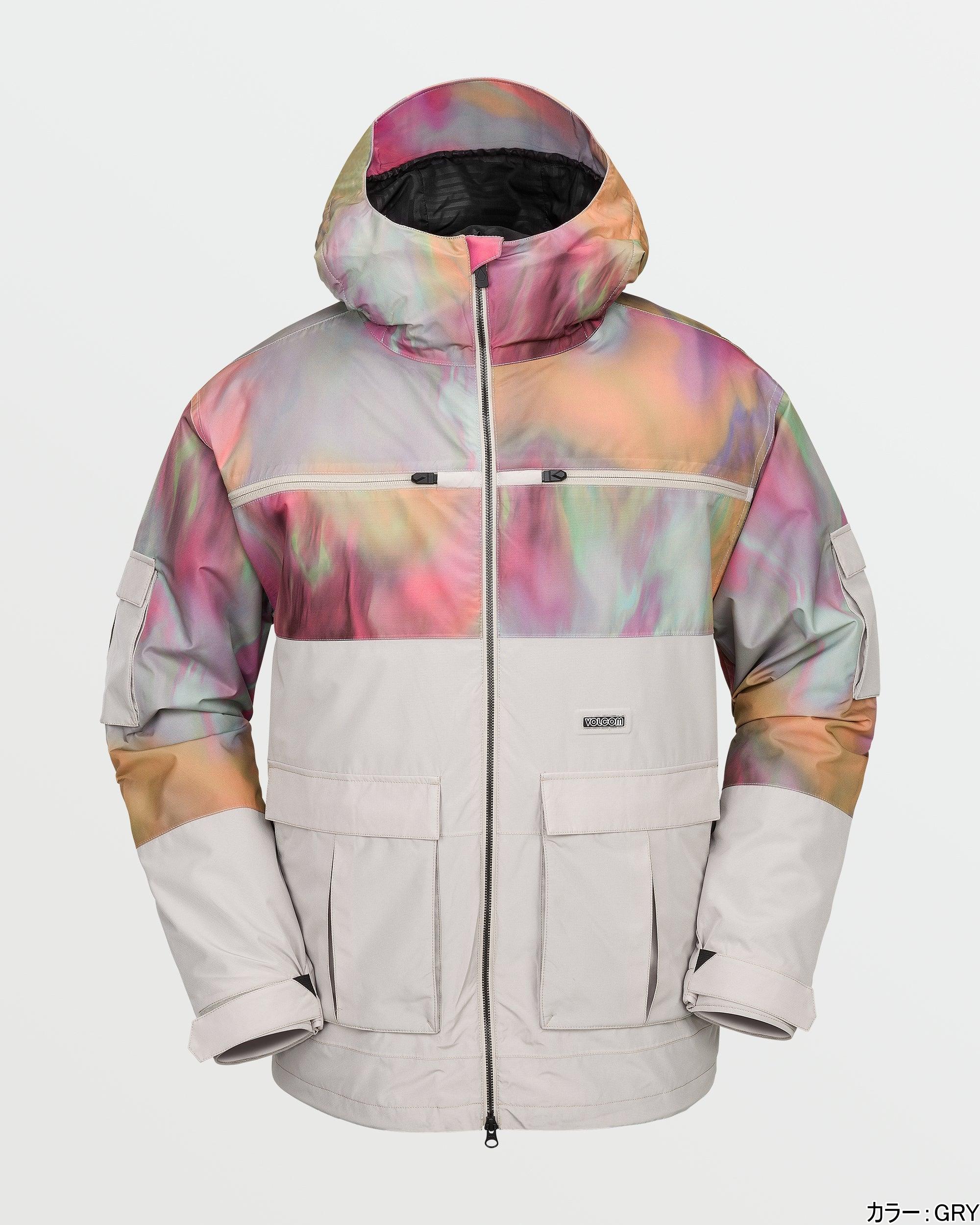 逃げ口必要経費 VOLCOM ボルコム NIGHTBREAKER 20K JKT メンズ スキーの板 スノボー スノーボード 上衣 アウター ウィンタースポーツ 防寒