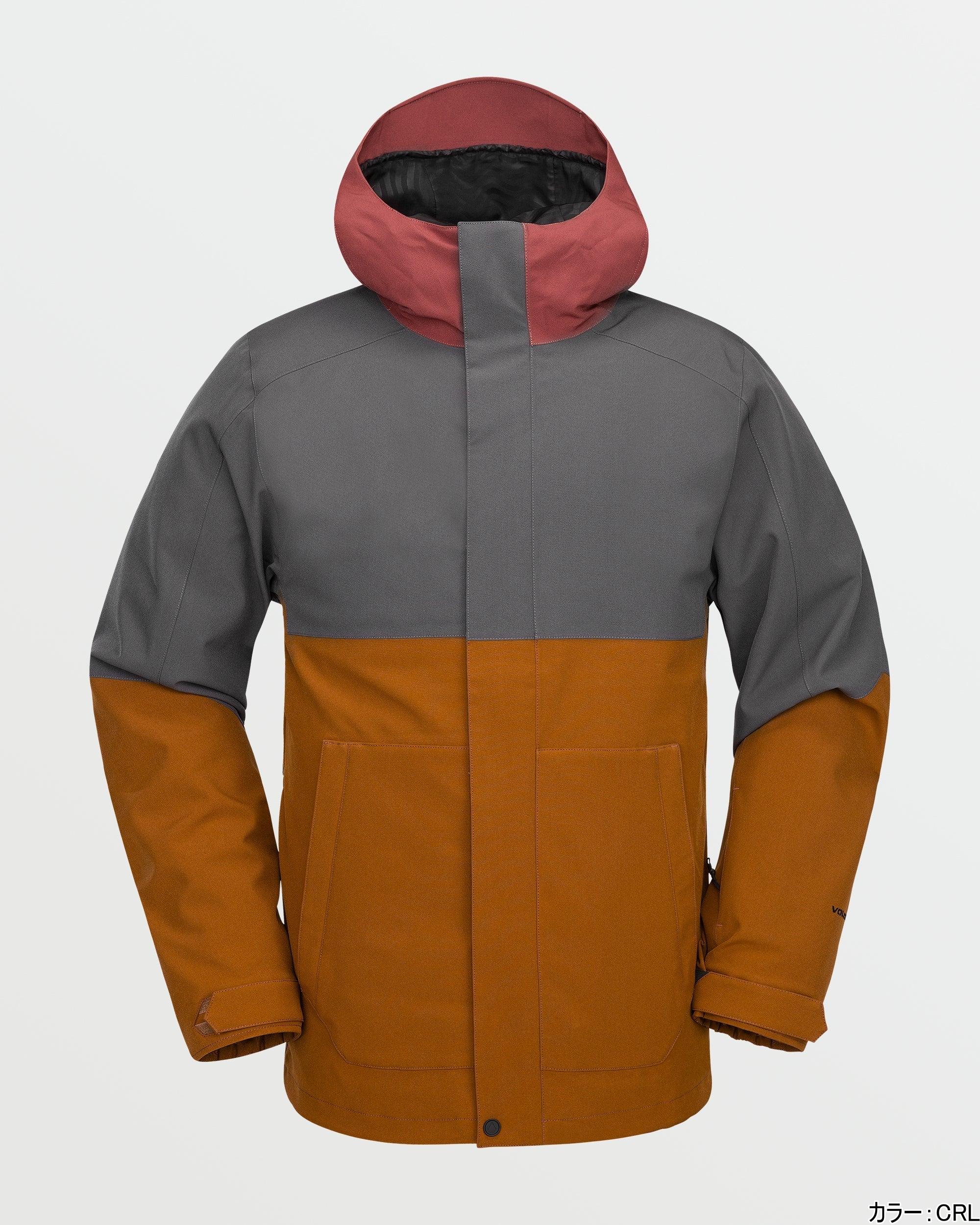 逃げ口必要経費 VOLCOM ボルコム BRIGHTON FULL ZIP JA メンズ スキーの板 スノボー スノーボード 上衣 アウター ウィンタースポーツ 防寒