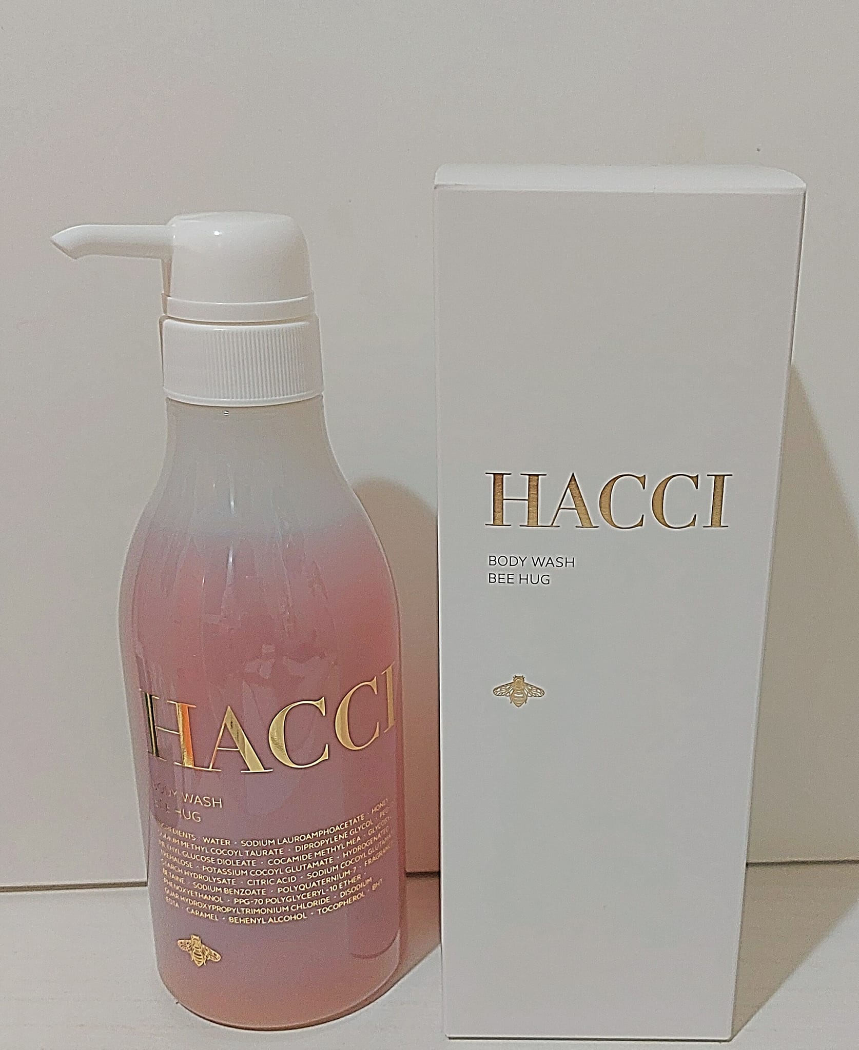ハッチ　ハンドソープ　250mlハンドクリーム250ml HACCI(ハッチ) / ハンドウォッシュ ビーハグ 250mlの公式商品
