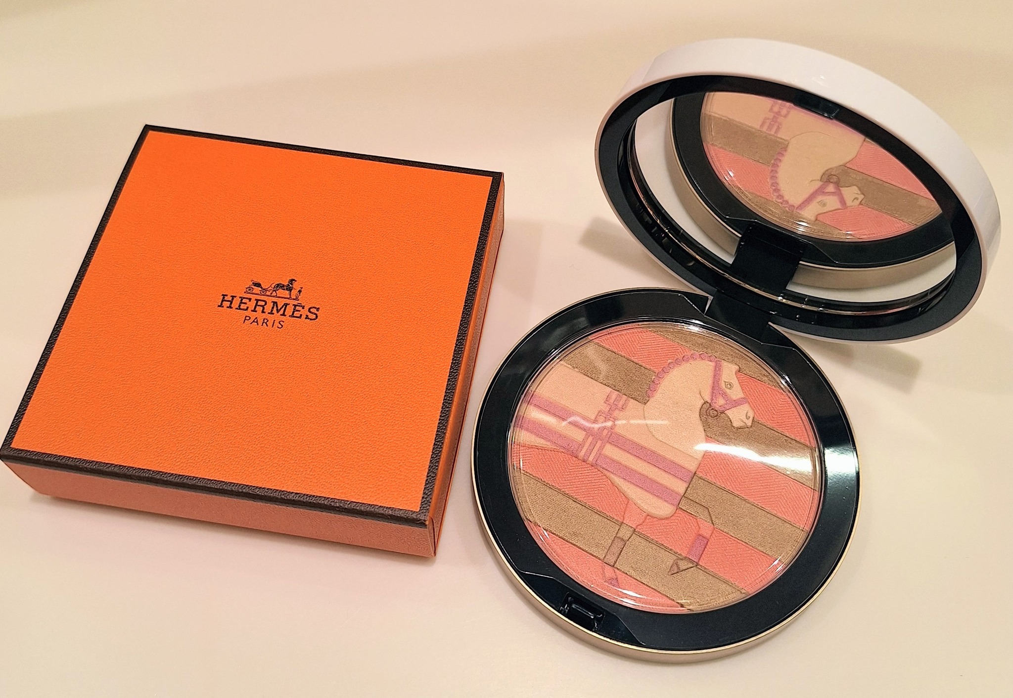 楽天市場】HERMES エルメス プードル 24 フォーブル #02 ローズ