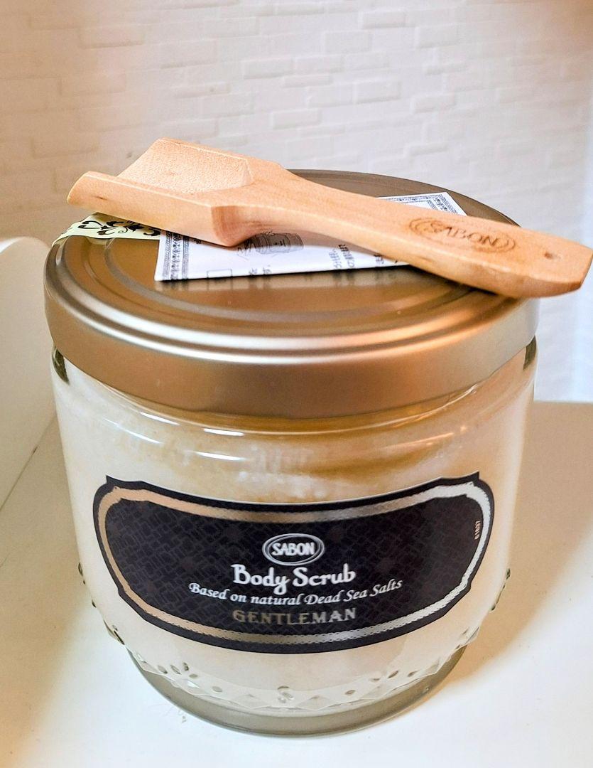 楽天市場】サボン ジェントルマン ボディスクラブL 600g SABON