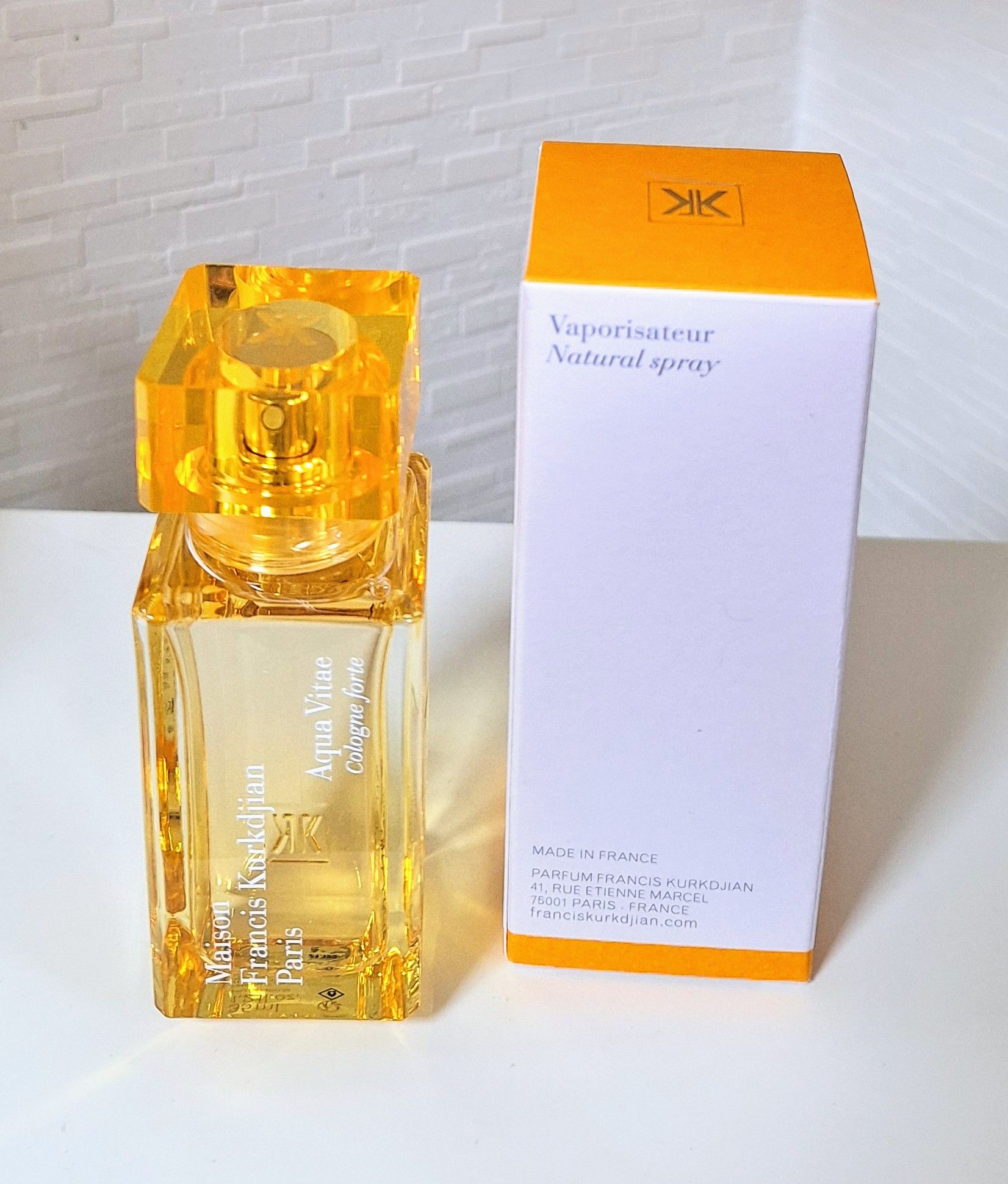 メゾン フランシス クルジャン   Maison Francis Kurkdjian Aqua Universalis アクア ヴィタエ コローニュ フォルテ オードパルファム ３５ｍｌ