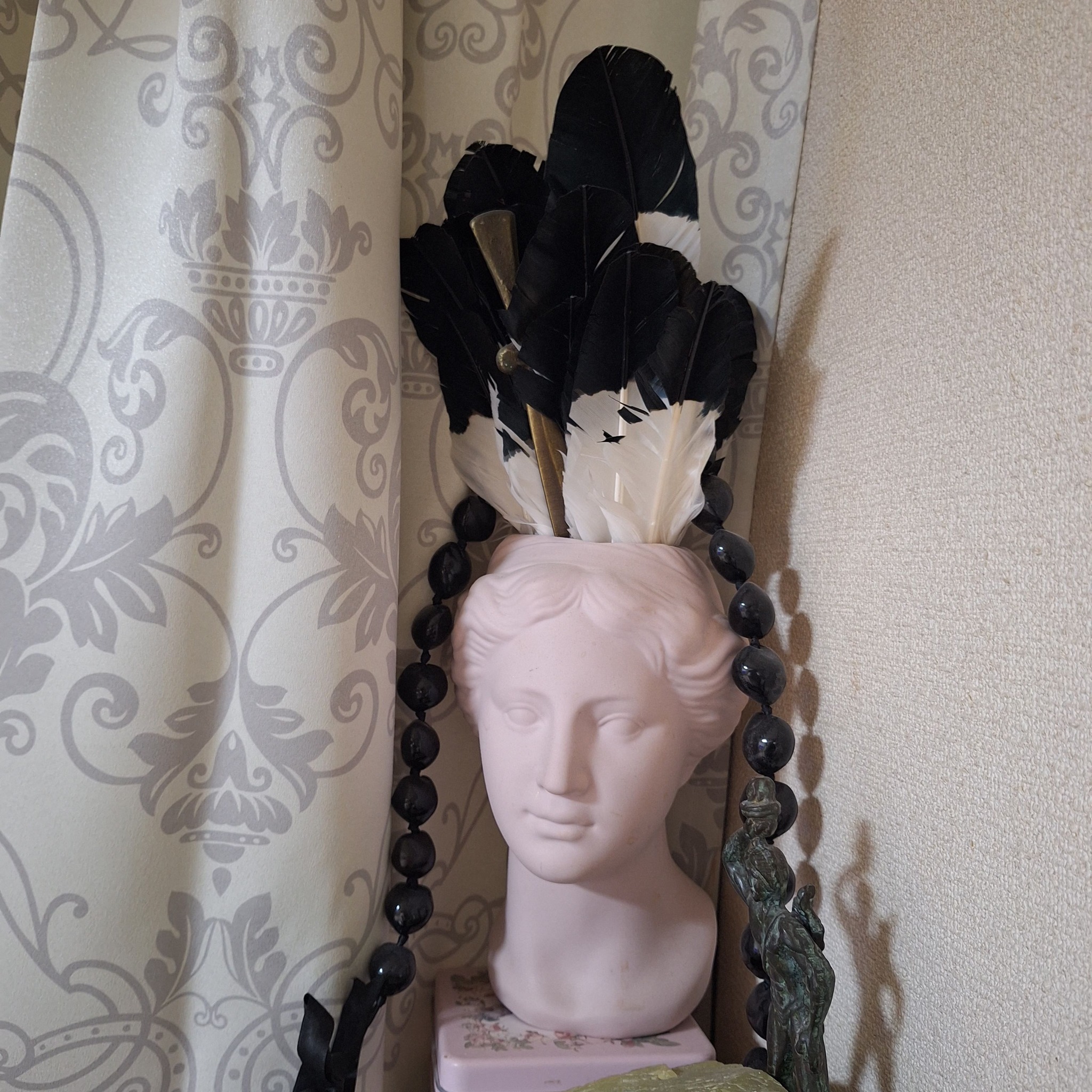 ノルディック　スタイル　女神　ブラシホルダー　花瓶　ギリシャ神話｜キーリン
