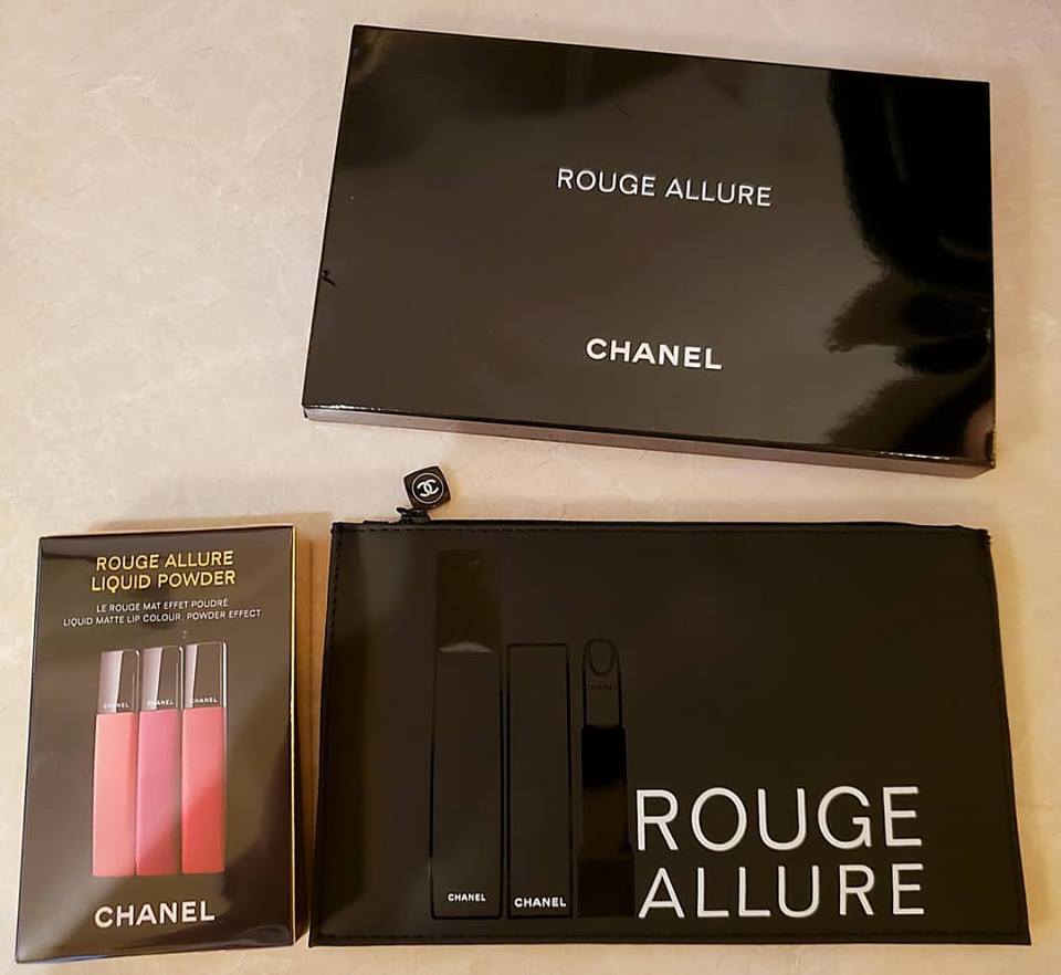 配送員設置送料無料 シャネル リップ３本セット コスメポーチ ｃｈａｎｅｌ Allure ルージュ アリュール リクィッド パウダー トリオ 輝く高品質な Www Sunbirdsacco Com