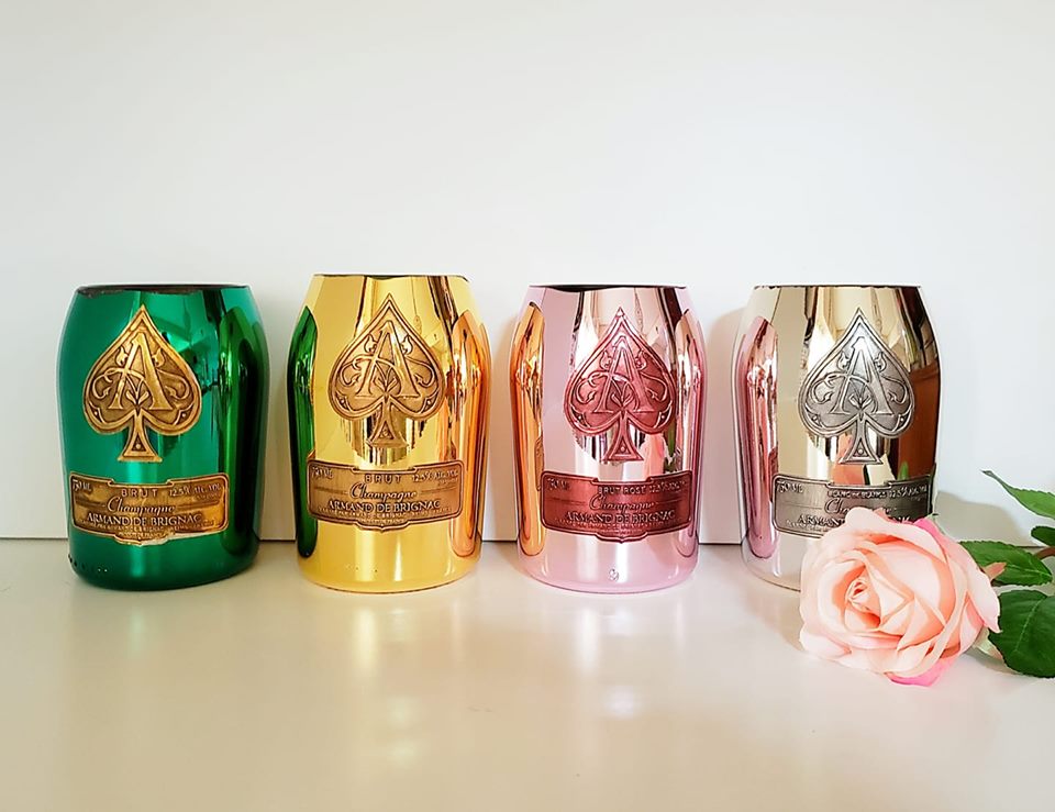 ギフト　人気の　シャンパン　ホルダー　花瓶 父の日　バースディ　お祝い プレゼント　エース　オブ　スペード　1個　クリスマス