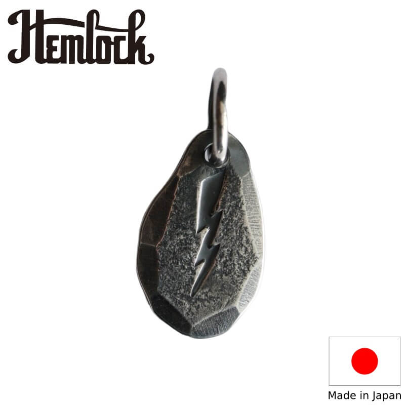 hemlock ヘムロック Teardrop Thunder metal ティアドロップ サンダーメタル メンズ 首飾り 日本製