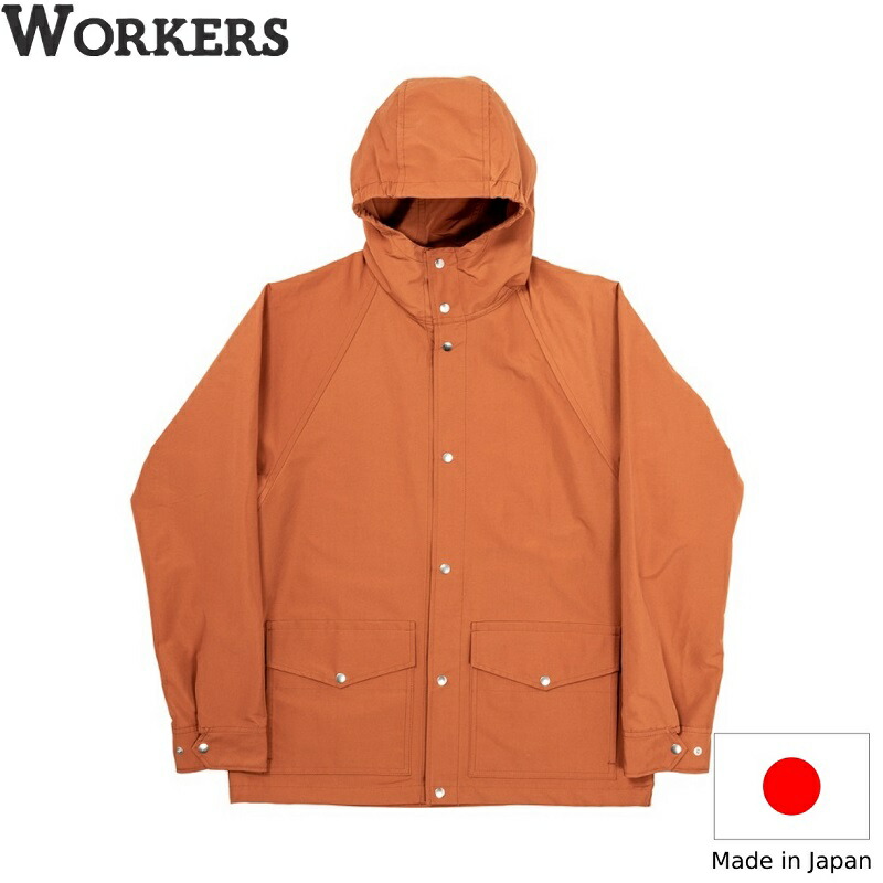 オリジナル Parka Shirt Mountain ワーカーズ 2月納品予定 Workers マウンテンシャツパーカー 日本製 アメトラ アメカジ Clothメンズ 60 40 Orange Wks238 Www Toorbillboards Com