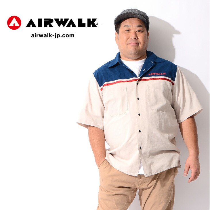 楽天市場 大きいサイズ メンズ Airwalk エアウォーク シャツ 半袖 半袖シャツ 大きい 2l 3l 4l 5l Xxl Xxxl Xxxxl サイズ トップス ワークシャツ ネイビー 大きめ おしゃれ お洒落 春 春服 春物 夏 夏服 夏物 春夏 服 カジュアル イワショー 大きいサイズ のイワショー