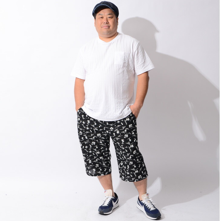 楽天市場 大きいサイズ メンズ ハーフパンツ コットンパンツ ショーツ ショートパンツ ステテコ パジャマ 部屋着 ルームウェア 柄 派手 短パン オシャレ 夏 夏服 夏物 2l 3l 4l 5l Xl Xxl Xxxl Xxxxl 大きい ビックサイズ イワショー 大きいサイズのイワショー