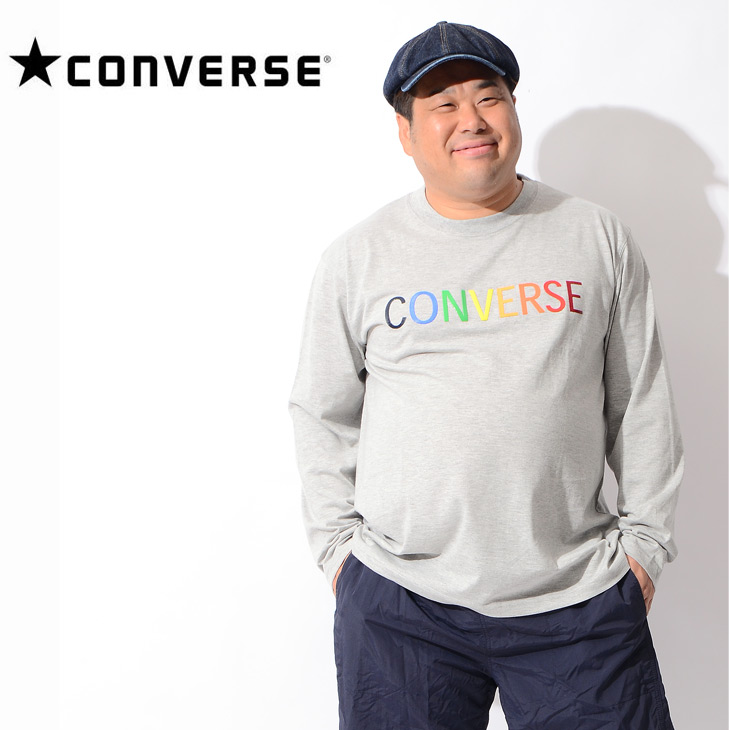 楽天市場 Converse コンバース 大きいサイズ メンズ ロンt Tシャツ 長袖tシャツ カットソー 長袖 長袖 2l 3l 4l 5l Xl Xx Xxxl 服 おしゃれ ホワイト 白 グレー ブラック 黒 Xl Xxl Xxxl Xxxxl 春 春服 春物 夏