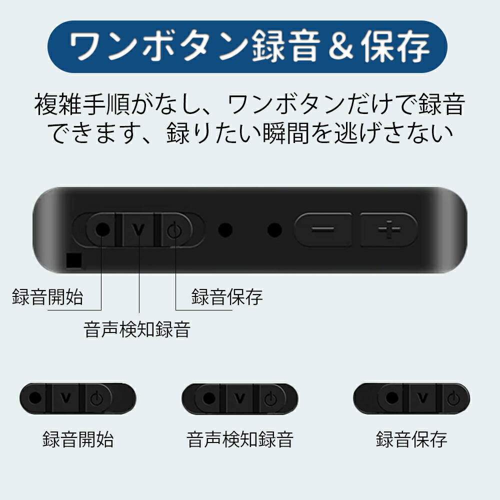 最大90％オフ！ QZT ボイスレコーダー 16GB大容量 300時間連続録音 高音質 録音機 コンパクト 軽量 ワンタッチ録音 保存 マグネット付き  ICレコーダー 500日待機 192時間保存 OTG機能 音声検知録音 Windows Mac android対応 USB充電 1年保証  newschoolhistories.org