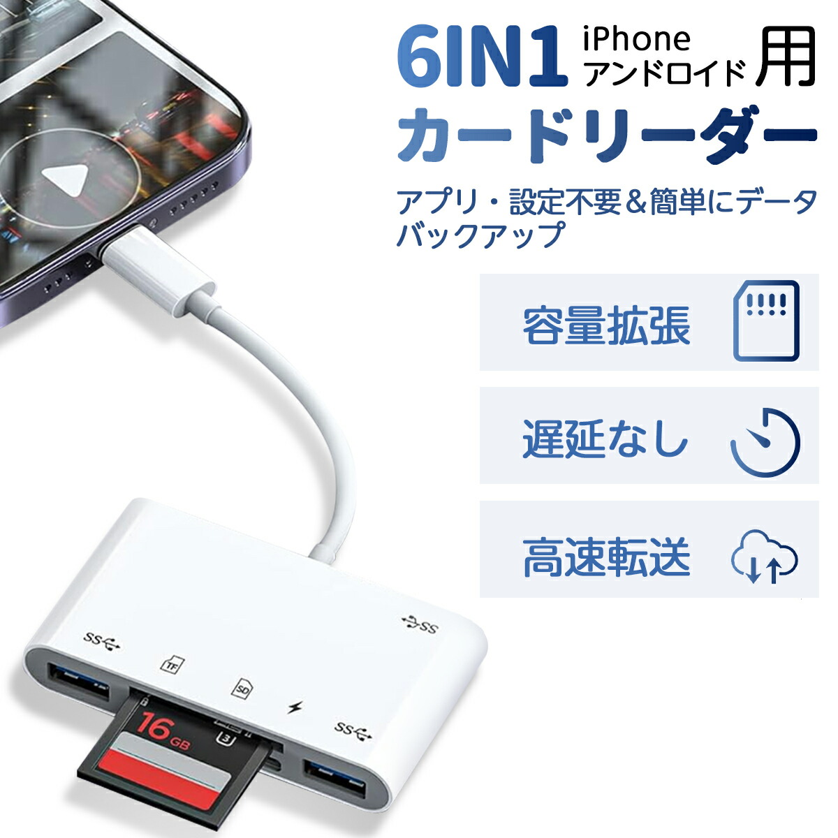 楽天市場】【データ保存・写真保存】sdカードリーダー iPhone 楽天市場】【データ保存・写真保存】sdカードリーダー iPhone