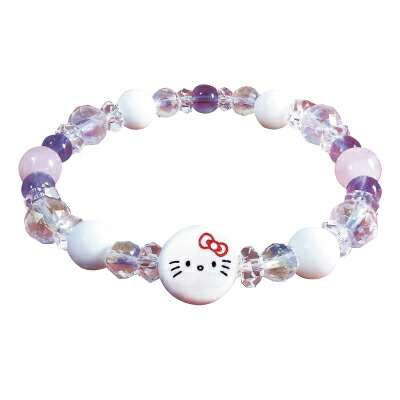 ハローキティ　キティちゃん　天然石　 ブレスレット　限定 楽天市場】送料無料 ハローキティ天然石ブレスレット C6872 サンリオ