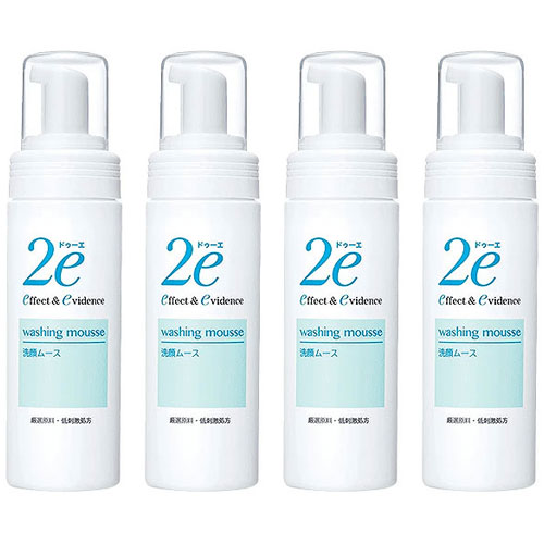資生堂 2e ドゥーエ 洗顔ムース 120ml 敏感肌 4個