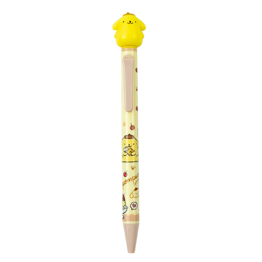 激レア☆1999年製☆ポムポムプリン マスコット付きボールペン☆レトロ☆サンリオ sanrio ポムポムプリン マスコット付きボールペン : サンリオ