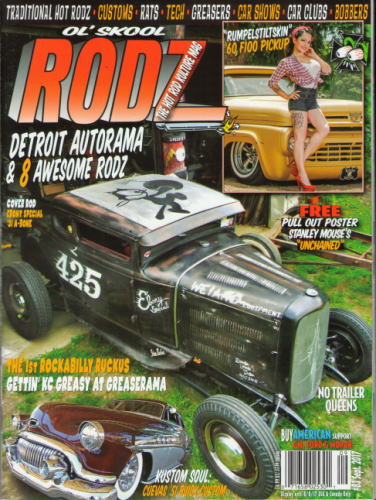 【楽天市場】OL'SKOOL RODZ 2017/SEP #83 The Hot Rod Kulture Magazine 洋書 US:R&B ...