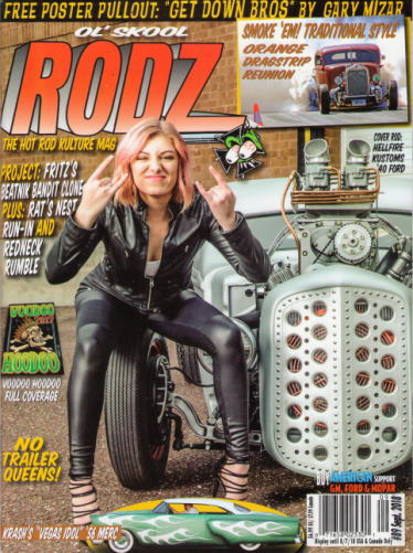 【楽天市場】OL'SKOOL RODZ 2018/SEP #89 The Hot Rod Kulture Magazine 洋書 US:R&B ...